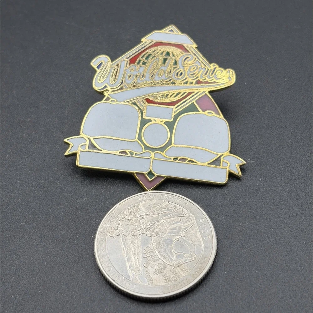 MLB Baseball World Series Peter David‎ Blank Lapel Hat Pin